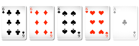 Poker Hände - Four of a Kind